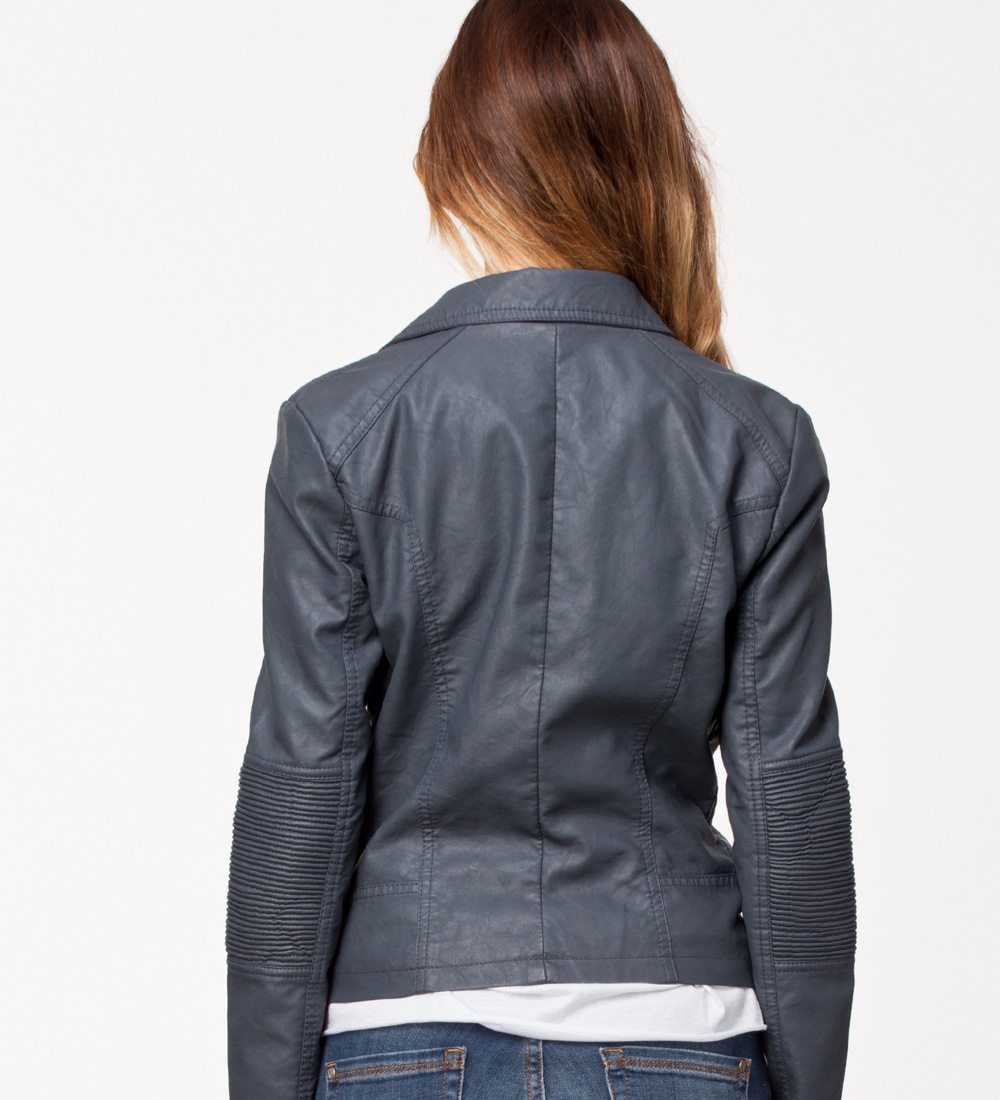 Navy Moto Jacket - Afbeelding 2